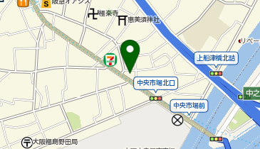 ナポリの窯野田店の地図画像