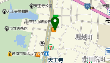 株式会社舞昆のこうはら天王寺店の地図画像