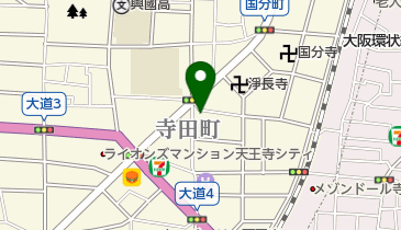 メガネの松岡の地図画像