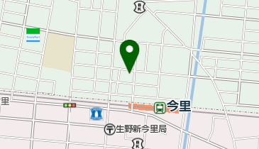 日乗寺の地図画像