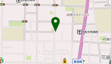 生和自動車工業所の地図画像