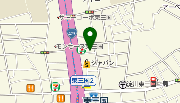 デンタルサポート株式会社の地図画像