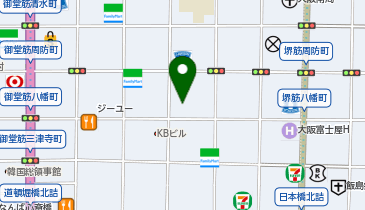 ステーキハウスよし田の地図画像