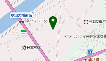 猪原木型製作所の地図画像