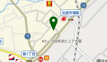金子農機株式会社大阪営業所の地図画像