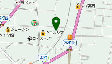 トリミングサロンラッキードッグの地図画像