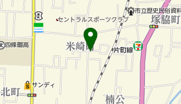 くすのき鍼灸整骨院の地図画像