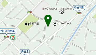 加古川市立 勤労会館の地図画像