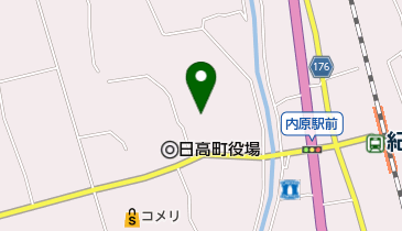 日高町商工会の地図画像