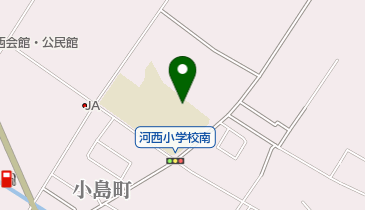 河西児童クラブ室の地図画像