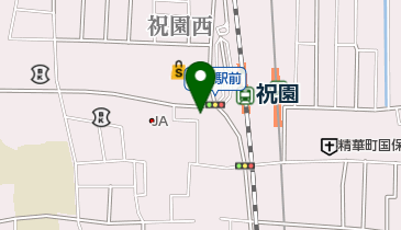 上村米穀店の地図画像