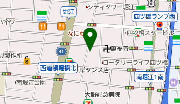 ichi大阪店の地図画像