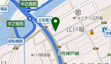 髪&rsquo;S江戸堀の地図画像