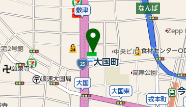 フーレセラピーエステサロンハッピーの地図画像