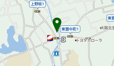 なの花薬局豊中上野坂店の地図画像