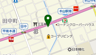 アフラック募集代理店伊藤育興産株式会社の地図画像