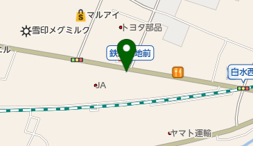 ファミリーオートの地図画像