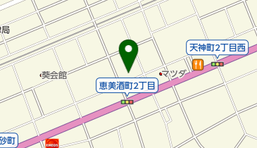 福本鮮魚店の地図画像