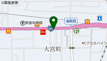 あいば卓球館の地図画像