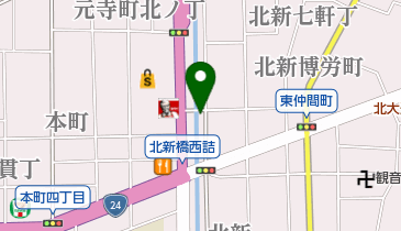 ドマーニ美容室の地図画像