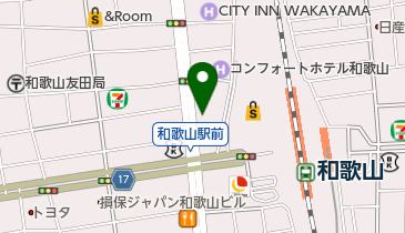 セオリー和歌山店の地図画像