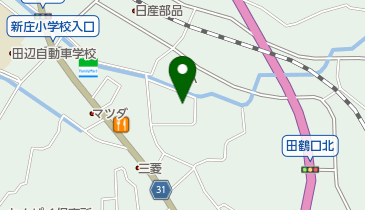 田辺市立 新庄公民館の地図画像