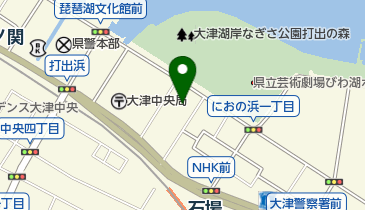 日本珠算連盟大津支部の地図画像