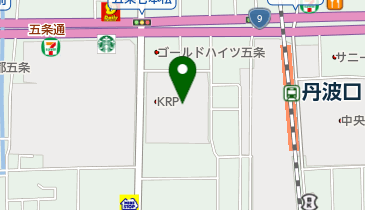 財団法人京都産業21の地図画像