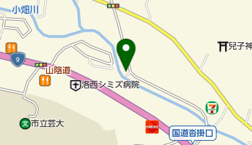 紅華桂坂店の地図画像