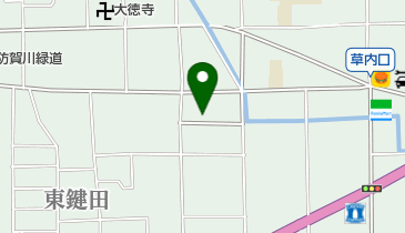 東田辺公民館の地図画像