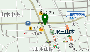 白水舎 ピュア三山木店の地図画像