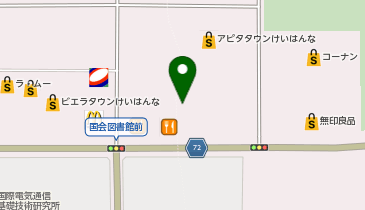 スズキ薬局精華台店の地図画像