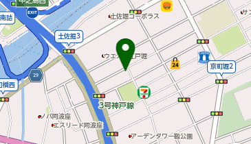 江戸堀連合会館の地図画像