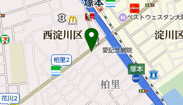 ママクック塚本店の地図画像