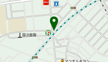 犬猫病院の地図画像