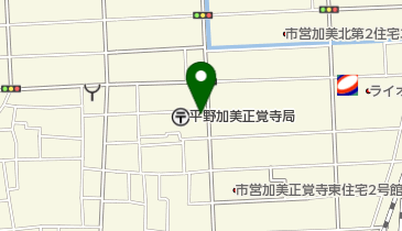 介護サービスはぁと10の地図画像