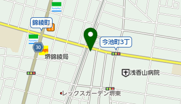 三基建設株式会社堺店の地図画像