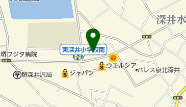 ステーショナリーラピスの地図画像