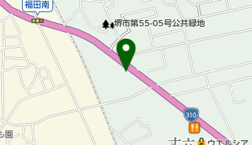 一夢庵の地図画像