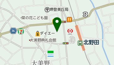 キタイ化粧品店の地図画像