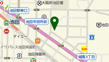 ベストサーブ大阪の地図画像