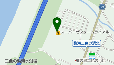 マックスバリュコスタモール二色の浜店の地図画像