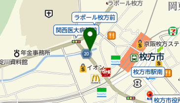 KEC教育グループの地図画像