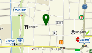 ギャラリー月心庵の地図画像