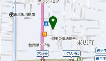ユキエ・バレエスクールの地図画像