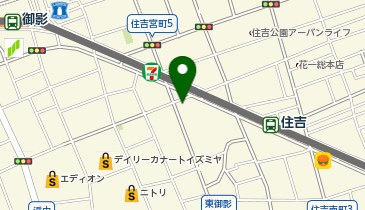 健康壱番館御影店の地図画像