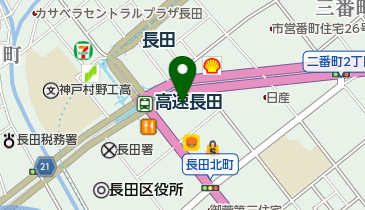 円鍼灸院の地図画像