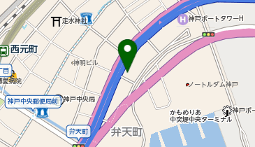 ロックガーデン神戸の地図画像