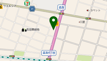 ダイハツ神戸販売明石店の地図画像