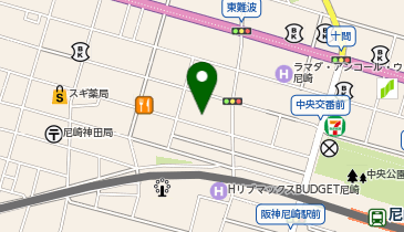 ザ・サンラウンジ尼崎店の地図画像
